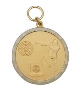 Medaille / Anhänger, Messing, LICHTPUNKT massiv geprägt, mit Öse und Ring, versch. Ausführungen