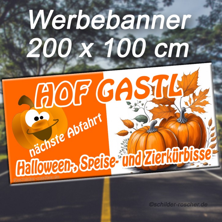 Banner Halloweenkürbisse Speisekürbisse Zierkürbisse Kürbisse